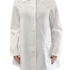 JALECO FEMININO M/L GOLA SPORT COM RECORTE OXFORD - 09