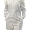 JALECO FEM. M/L C/ZIPER - GABARDINE - 10