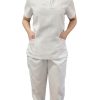 SCRUB CIRÚRGICO GOLA PADRE FEMININO BRIM LEVE - 1412