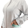 JALECO FEMININO M/L GOLA PADRE COM DETALHE - 11