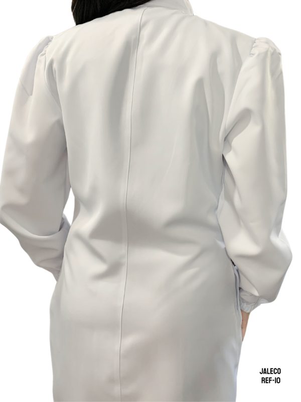 JALECO FEM. M/L C/ZIPER - GABARDINE - 10