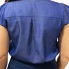 BLUSA SOCIAL ESTRELA EM DENIN SPAN - 53