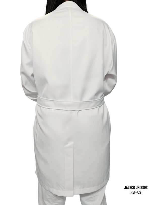 JALECO UNISSEX M/L GABARDINE GOLA PADRE - 02
