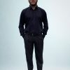 CALÇA SOCIAL MASCULINA EM OXFORD - REF 63