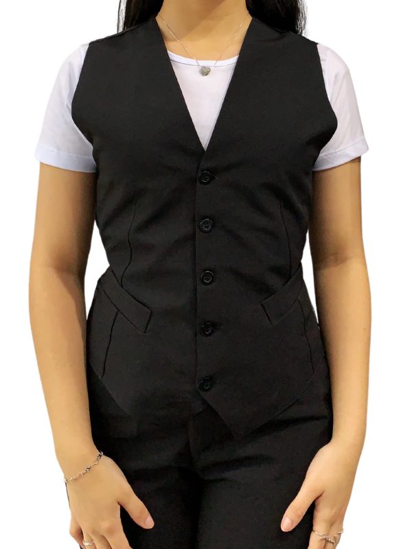 COLETE FEMININO ACINTURADO EM TWO WAY - REF 160