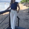 CALÇA SOCIAL FEM SEMI PANTALONA - 81